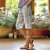 Pantalas Casuais de Rua da Moda Personalizadas com Impressão Digital 3D de Novo Estilo Europeu e Americano Transfronteiriço para Mulheres, Comprimento Médio, para Ir ao Trabalho, Verão