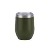 Comercio Exterior Más Vendido Taza Mini Cáscara de Huevo 12 oz Termo de Acero Inoxidable 304 Doble Capa Copa de Vino en Forma de U Termo Personalización