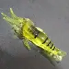 Señuelo Suave de Camarón de 4 cm con Anzuelo, Señuelo Realista de Camarón Gusano Suave, Cebo Artificial, Cebo Biomimético para Peces, Cebo Suave para Lucio y Lobina