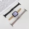Nuevo Apple watch8/9 Correa Pequeña Bárbaro Cintura Siete Cuentas Correa Apple SE Correa de Acero Inoxidable Xiaomi Huawei