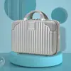 Mala de mão 14 polegadas 16 polegadas estojo de maquiagem lembrança pequena mini viagem caixa com trava de senha bolsa de armazenamento atacado
