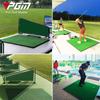 Alfombrilla de golpeo para hierba larga de golf PGM alfombrilla de práctica de corte de hierba engrosada entrenador de swing alfombrilla familiar para pelotas