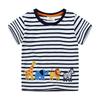 Camisetas Infantis de Manga Curta para Meninos Verão 2026, Tops de Manga Curta para Meninos e Crianças Pequenas, Atacado de Fábrica de Roupas Infantis