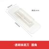 Espátula de plástico transparente Tinta artística Espátula de faca de massa de plástico branco Espátula de lama de diatomáceas Limpar parede Revestimento Coleta de luz Ferramentas de construção