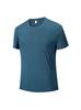 Camiseta de Malla Redonda de Seda Helada de Secado Rápido de Verano para Hombres y Mujeres, Adecuada para Deportes y Correr, Se Puede Usar como Capa Base, Estilo Unisex