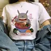 Totoro Studio Ghibli Harajuku Kawaii Camiseta Mujer Ullzang M