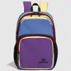 Mochila ligera con bloques de color transfronterizos, tipo dopamina, para mujer, bolsa de gran capacidad para fitness, senderismo al aire libre, mochila escolar ligera, moderna