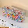 Lindo Contenedor de Almacenamiento de Granos Acrílico Transparente Estante de Exhibición Caja Ciega Adornos Latas de Almacenamiento Comida en Miniatura y Juego Juguetes Pequeños Caja a Prueba de Polvo