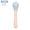 Prato de silicone direto da fábrica babador babador babador bebê silicone colher macia em silicone colher com cabo de madeira copo de silicone para beber