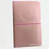 Cara Sonriente PVC Caucho Funda Libro con Candado con Banda de Goma Bloc de Notas para Llevar Contigo Nota Venta Directa de Fábrica Se Puede Producir