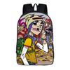 Bolsa Escolar Periférica de Estrella Masculina de Dibujos Animados Nueva de Dropshipping Transfronterizo Mochila de Poliéster Cómoda Creativa para Estudiantes