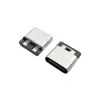 Base de carregamento 2PIN TIPO-C 2P plugue de 2 pinos fio de solda por ponto tipo placa patch horizontal placa de plugue de quatro pinos