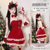 Plus Size Réveillon 100kg Novo Traje de Natal Sexy Rena de Natal Cos Fantasia de Performance para Festas de Natal Sexy Natal