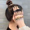 Simple scrunchie de tela estilo coreano, elegante cuerda para el pelo para mujer, nueva liga elástica para coletas, cuerda para el pelo duradera y elástica