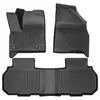 Adecuado para Chevrolet Traverse 2024-2025 Alfombrillas y Alfombrilla de Maletero de Material 3D para Todo Clima Tpe