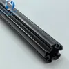 Fabricante Profesional de Extrusión Huzhou ABS Negro Flor de Ciruelo Plástico Perfil ABS Extrusión