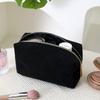 Nova Bolsa Cosmética Portátil de Viagem de Grande Capacidade Listrada Vertical Bolsa Interna Impermeável Bolsa de Higiene Pessoal Bolsa de Armazenamento Atacado