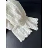 Linda Blusa de Renda com Gola Meia-Alta para Mulheres, Estilo Ins Primavera 2026 Camada Interna, Camisa Básica Chic de Manga Longa Estilo Pequeno Chanel