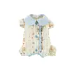 Roupas Finas e Respiráveis para Cachorros para Primavera e Verão, Roupa de Quatro Patas que Cobre a Barriga, Roupa para Ar Condicionado, Roupa de Casa, Roupa para Pets de Porte Pequeno e Médio