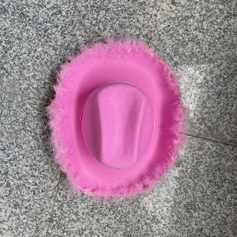 粉色皇冠羽毛牛仔帽5.jpg
