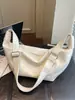 Bolso Texturizado de Alta Gama para Mujer con Gran Capacidad, Nuevo Bolso Cruzado de Moda 2025 con Diseño de Nicho, Bolso tipo Silla de Montar Dumpling para Viajes Diarios