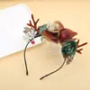 Nova Moda Mais Vendido Tiara de Natal com Galhos Vermelhos Tiara Super Fada Cabeça de Noz Tiara DIY Fábrica de Acessórios de Cabeça Atacado