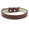 Collar y Correa para Mascotas, Cuero PU para Perros y Gatos Pequeños y Medianos, Color Sólido, Venta al por Mayor, Artículo Caliente de Verano