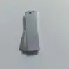 Etiqueta de aço inoxidável digital para identificação de matéria-prima a laser em branco sem palavras número anti-perda pet cartão militar cartão redondo