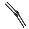 Limpiaparabrisas de doble tira de goma aptos para Volkswagen ID.3, específicos de fábrica original, modelos 21, delanteros y traseros, limpiaparabrisas ID3 sin marco