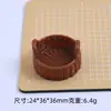Simulação Criativa Estéreo Cesta Desenho Animado Aiy Acessórios de Joia Resina Cola Cremosa Pequenos Acessórios Grampo de Cabelo Materiais Artesanais