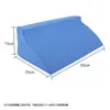 Almohadilla Triangular Tipo R para Girar la Almohada para Ancianos Almohadilla para Girar Almohadilla de Posición Lateral del Cuerpo Almohadilla de Esponja de Alta Densidad con 69 Códigos de Barras