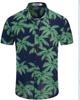 Amazon 2023 talla transfronteriza verano nuevo cárdigan top Día de la Independencia estampado digital camisa de hombre bolsillo
