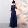 Vestido de Noche Talla Plus para Mujer, Adelgazante y Elegante para Banquetes, Talla Extra Grande, Noble Vestido Largo para Fiestas Anuales 100kg