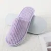 Chinelos Descartáveis Prontos em Fleece de Coral para Pousadas, Uso Doméstico, Eva Antiderrapante, Fabricante de Hotel, Atacado e Dropshipping