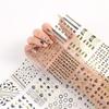 Pegatinas para Uñas Doradas de Cobertura Completa Pegatinas 3D para Uñas Decoraciones de Uñas Autoadhesivas Venta al por Mayor Pegatinas para Uñas Vestibles para Niños