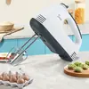 Batidora de Mano Repostería Batidor de Crema Eléctrico de Mano para el Hogar Mini Batidor de Huevos