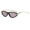 Gafas de Sol Cat Eye de Moda para Comercio Exterior Europeo y Americano Sensación de Alta Gama Mismo Estilo que las Celebridades de Internet INS 2026 Nuevas Gafas de Sol Ovaladas con Nudo de Cuerda