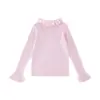 Roupas Infantis Princesa Yuan Yuan Suéter para Meninas 2026 Novo Estilo Roupas de Inverno para Crianças Top Quente com Gola de Renda Meninas Crianças Maiores Atacado