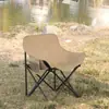 Silla Lunar Silla de Salón de Respaldo Alto Silla de Playa Silla Plegable Portátil Silla Plegable de Camping Taburete de Pesca