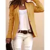 Nuevo blazer de manga larga ajustado para mujer, de comercio exterior 2026, europeo y americano, para Amazon transfronterizo, adecuado para el trabajo