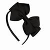 Amazon Diadema de Color Sólido con Lazo para Niñas Diadema de Poliéster Acanalado Accesorios para el Cabello Lindos y Versátiles