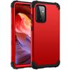 Aplicável a Samsung S21 capa protetora de celular de PC e silicone de três peças capa traseira S21 Ultra capa protetora à prova de choque e resistente a quedas