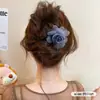 Presilha de Garra de Abalone Exquisita de Alta Qualidade para Mulheres, Grampo para Parte de Trás da Cabeça com Parte de Trás Plana, Confortável de Usar, Presilha para Cabelo Liso, Acessório de Cabelo Versátil
