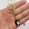 [Periférico de One Piece] aleación aceite goteando accesorios DIY anime japonés elemento secundario chica linda regalo colgante