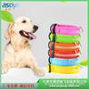 Collar luminoso para perro LED collar luminoso LED luminoso alambre de malla fibra óptica collar completamente luminoso se puede cargar