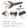 Isca Luya Isca Macia silicone macio cristal camarão 5,5cm 1,4g 12Unidades equipamento de pesca com isca (12 peças em um saco)