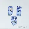 Broca para Cubitos de Hielo Dongzhou Broca de Cubo de 4 mm Huazi 4841 Mismo Estilo Cristal K9 de Alta Calidad Accesorios para Uñas Planos