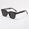 Gafas de Sol Personalizadas Gm con Montura Negra para Mujer, Estilo Coreano de Verano, Modernas, de Alta Gama, Protección UV, TAC Polarizadas, Unisex