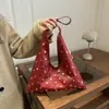 Bolsa Tote Tendência com Rebites de Grande Capacidade para Mulheres 2026 Verão Novo Estilo Moda Personalizada Elegante Bolsa de Ombro Estilo Balde