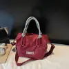 Bolso de Mano Grande de Otoño e Invierno para el Trabajo y los Viajes de Commuting Estilo Coreano Ins Tendencia Versátil Simple Bolso Cruzado de Hombro para Mujer